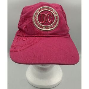Robin Ruth WASHINGTON DC Cap Women's Adjustable 100% Cotton Pink Embroidered Hat